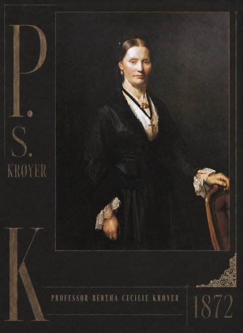 P.S. Krøyer Professor Bertha Cecilie Krøyer No4 - Juliste