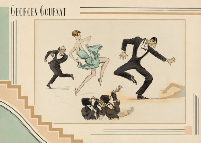 Georges Goursat Georges Goursat III No2 - Juliste
