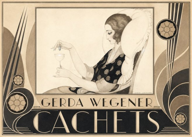 Gerda Wegener Cachets No6 - Juliste