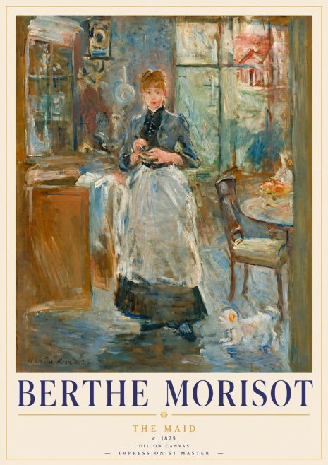 Berthe Morisot The Maid No4 - Juliste
