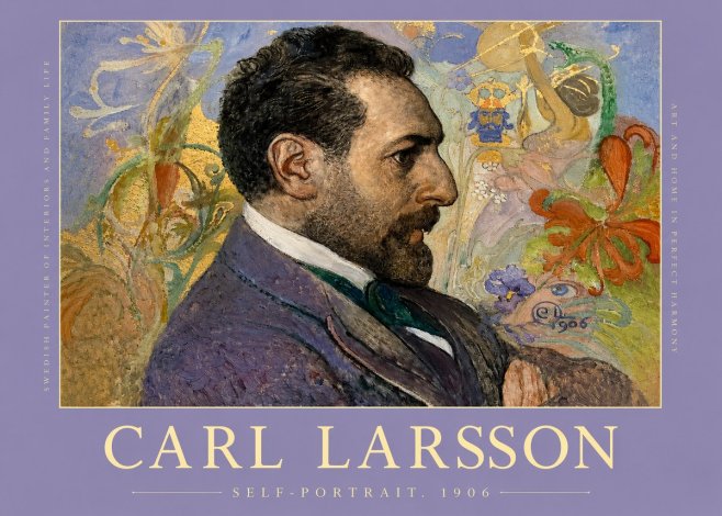 Carl Larsson Self-portrait. 1906 No2 - Juliste