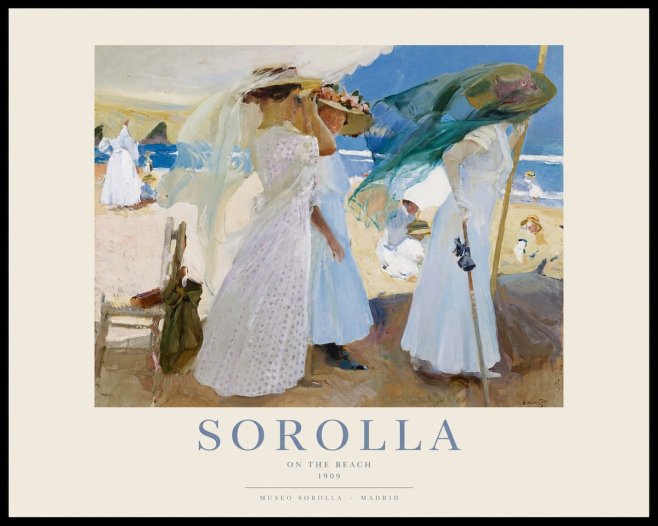 Sorolla On the Beach No1 - Juliste