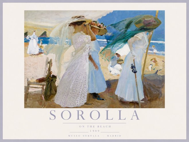 Sorolla On the Beach No6 - Juliste