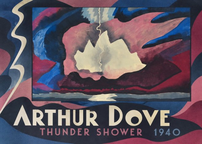 Arthur Dove Thunder Shower No2 - Juliste