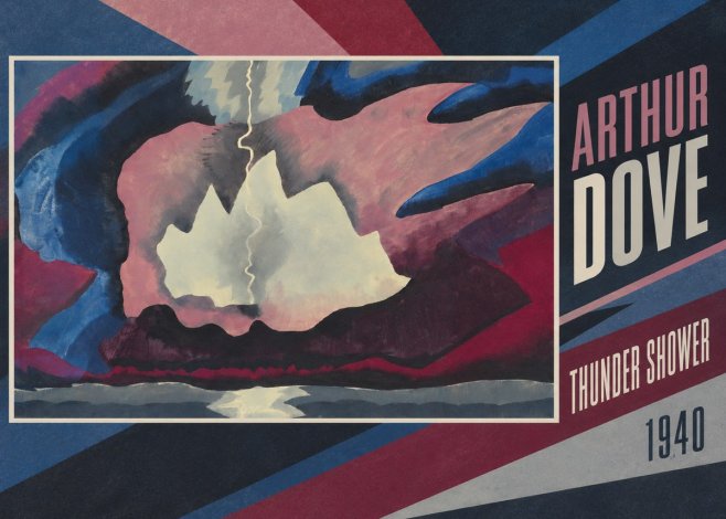 Arthur Dove Thunder Shower No4 - Juliste