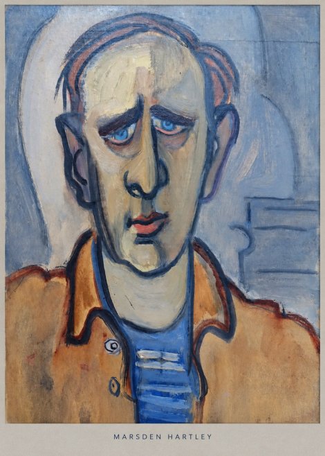 Marsden Hartley Portrait of a German Officer II No6 - Juliste