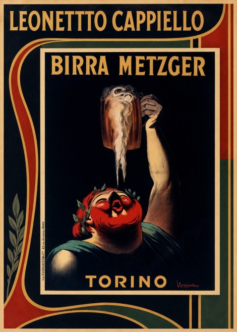 Leonetto Cappiello Birra Metzger No1 - Juliste