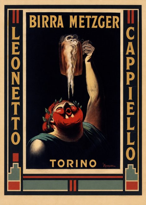 Leonetto Cappiello Birra Metzger No2 - Juliste
