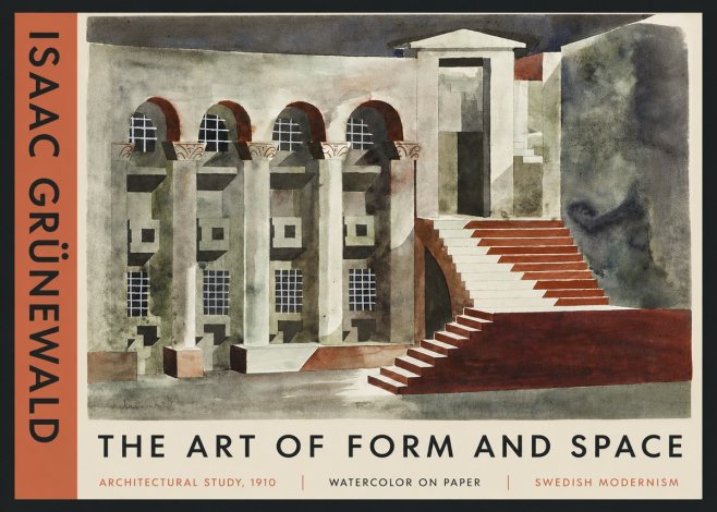 Isaac Grünewald Architectural Study, 1910 No6 - Juliste