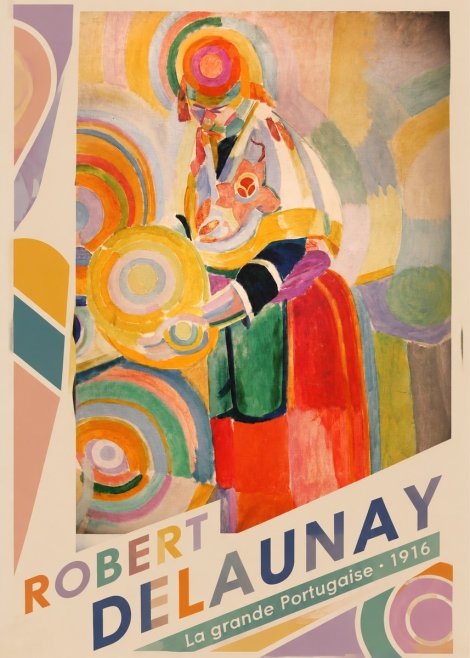 Robert Delaunay La Grande Portugaise II No2 - Juliste