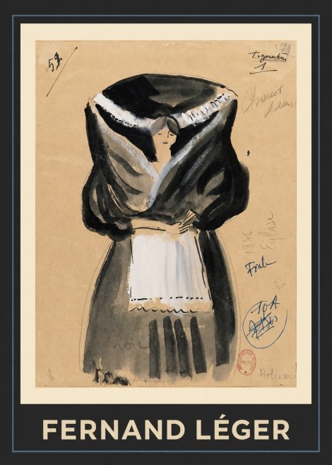 Fernand Léger Tigmarcken No1 - Juliste