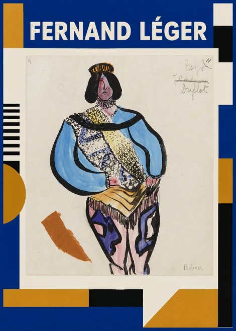 Fernand Léger Bolivar VIII No1 - Juliste