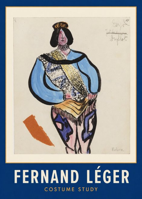 Fernand Léger Bolivar VIII No2 - Juliste