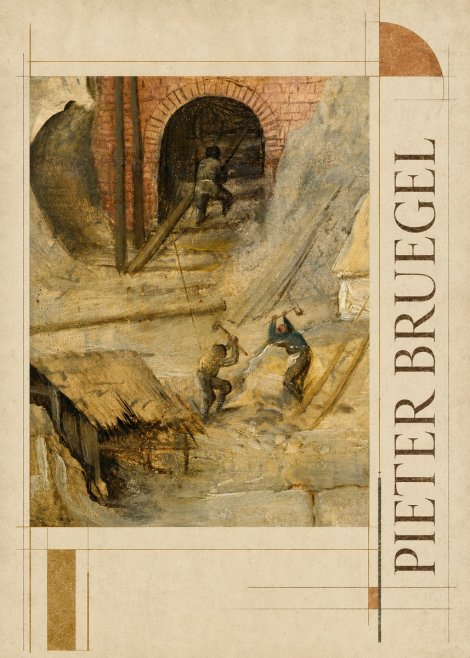 Pieter Bruegel The Miners No4 - Juliste