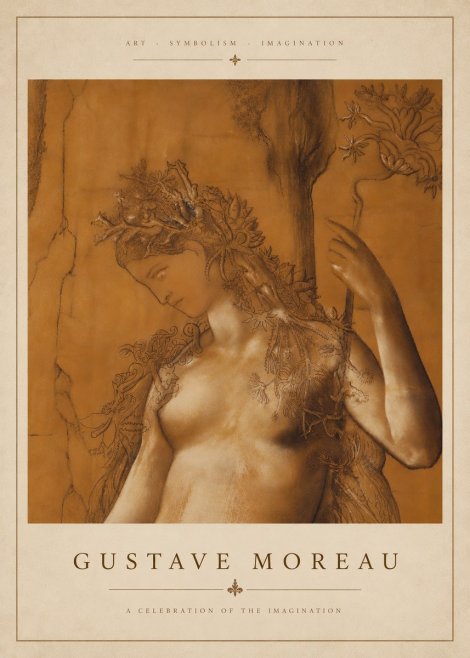 Gustave Moreau Daphne No5 - Juliste