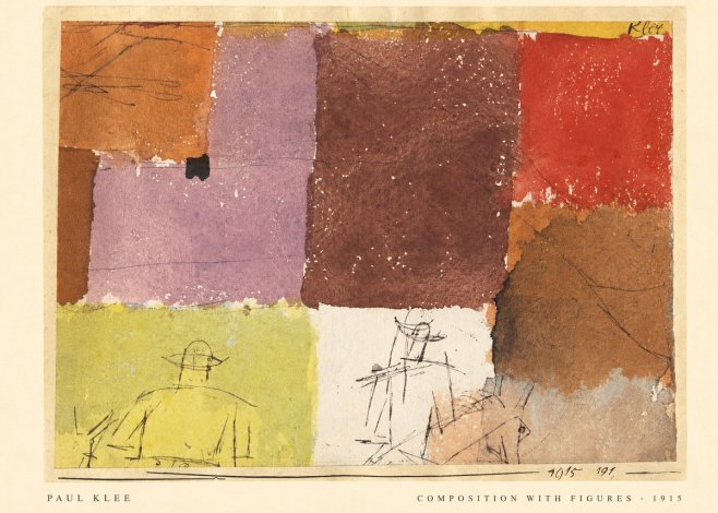 Paul Klee Composition with Figures I No5 - Juliste