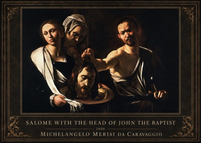 Michelangelo Merisi da Caravaggio Salome with the Head of John the Baptist No1 - Juliste