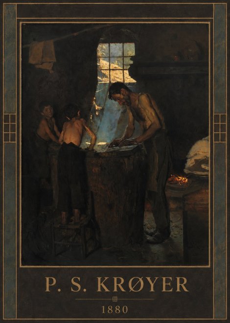 P.S. Krøyer A Forge No1 - Juliste