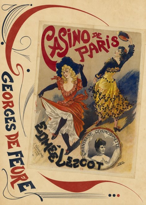 Georges de Feure Edmée Lescot No2 - Juliste