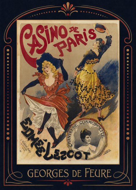 Georges de Feure Edmée Lescot No6 - Juliste