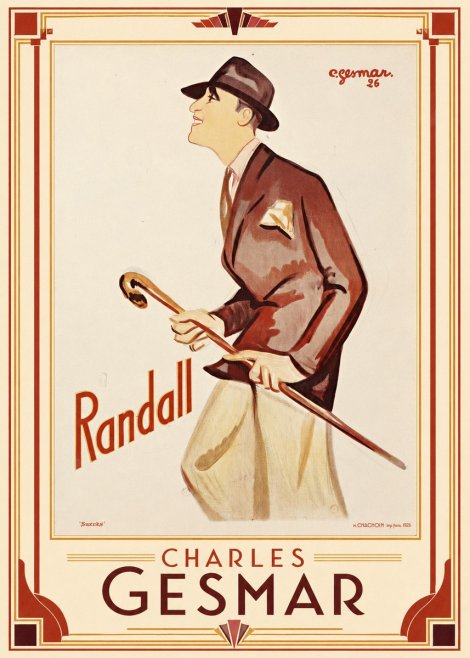Charles Gesmar Randall II No1 - Juliste