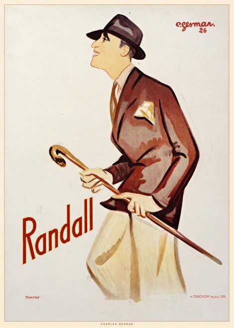 Charles Gesmar Randall II No6 - Juliste