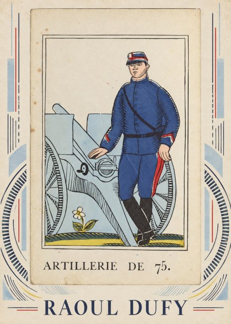 Raoul Dufy Artillerie De 75. No3 - Juliste