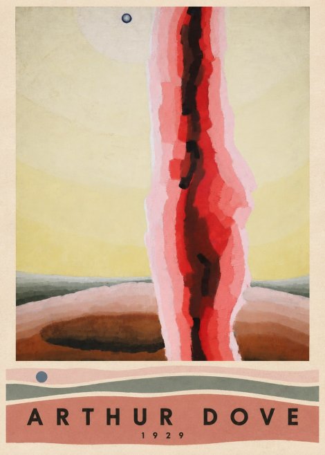 Arthur Dove Gale No4 - Juliste
