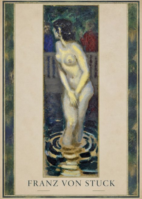 Franz von Stuck The Bather No1 - Juliste