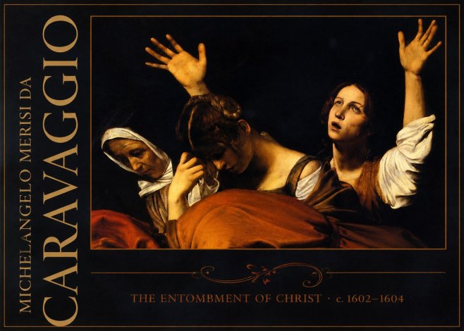 Michelangelo Merisi da Caravaggio The Entombment of Christ I No2 - Juliste