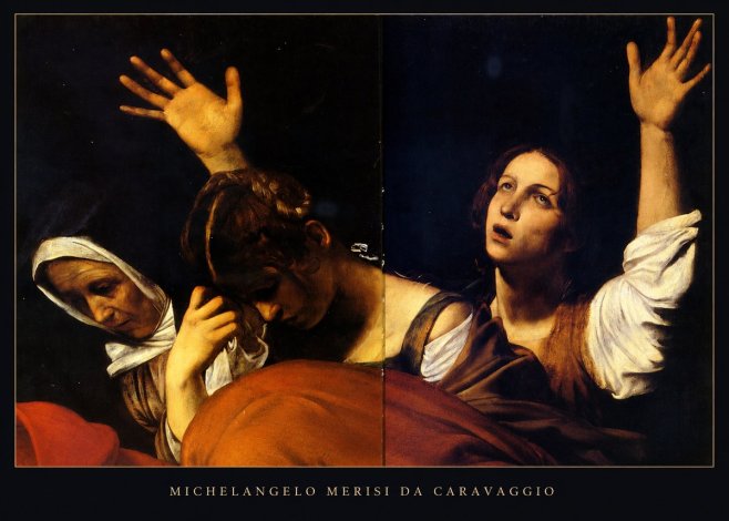 Michelangelo Merisi da Caravaggio The Entombment of Christ I No5 - Juliste