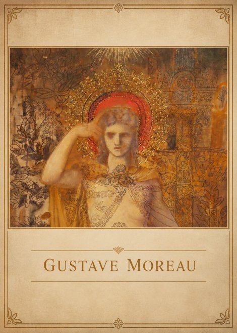Gustave Moreau The Messenger No1 - Juliste