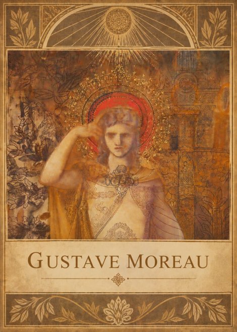 Gustave Moreau The Messenger No6 - Juliste