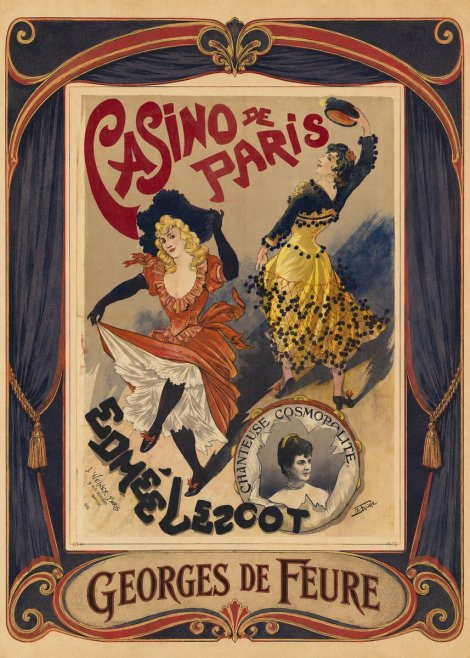 Georges de Feure Edmée L'escot No5 - Juliste