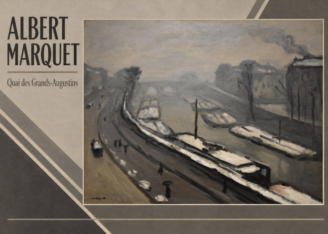 Albert Marquet Quai Des Grands-augustins No2 - Juliste