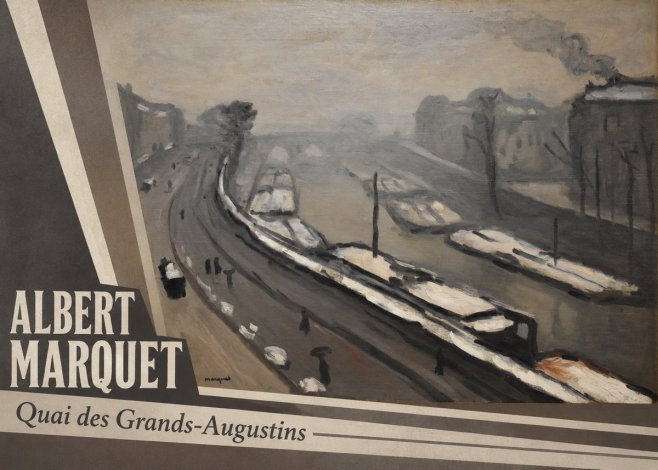 Albert Marquet Quai Des Grands-augustins No4 - Juliste