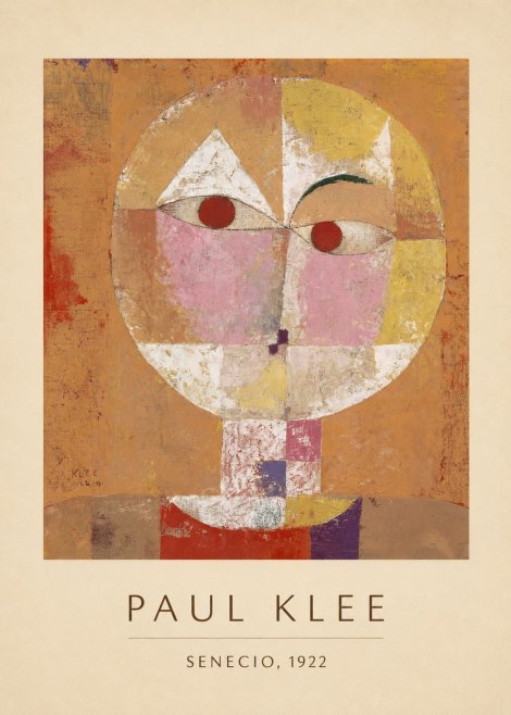 Paul Klee Senecio No3 - Juliste