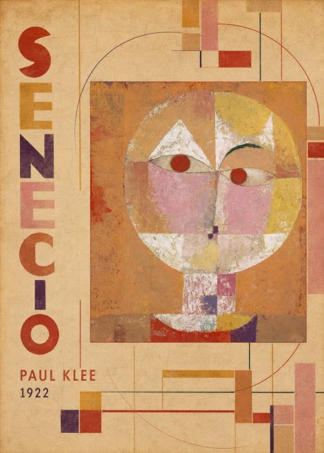 Paul Klee Senecio No4 - Juliste