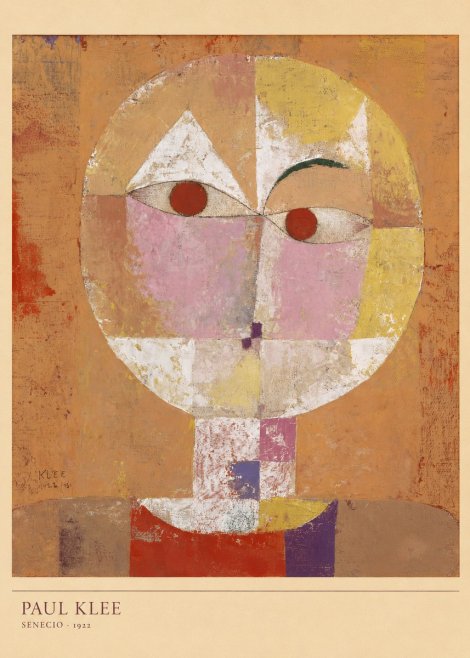 Paul Klee Senecio No6 - Juliste