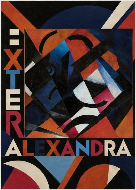 Alexandra Exter Abstract Composition No6 - Juliste