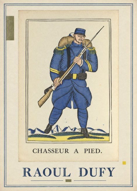 Raoul Dufy Chasseur a Pied. No4 - Juliste