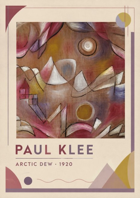 Paul Klee Arctic Dew No1 - Juliste