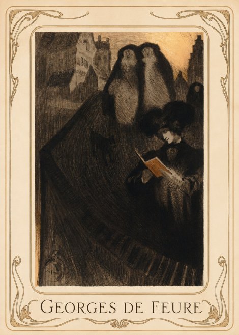 Georges de Feure La Liseuse No1 - Juliste