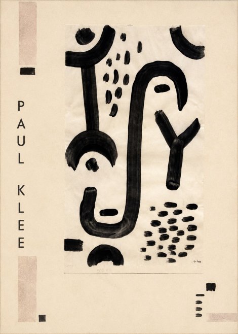 Paul Klee Face of the Goddess No2 - Juliste