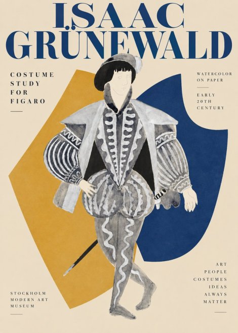 Isaac Grünewald Figaro II No3 - Juliste