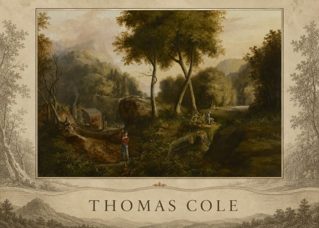 Thomas Cole The Hunter's Return I No3 - Juliste