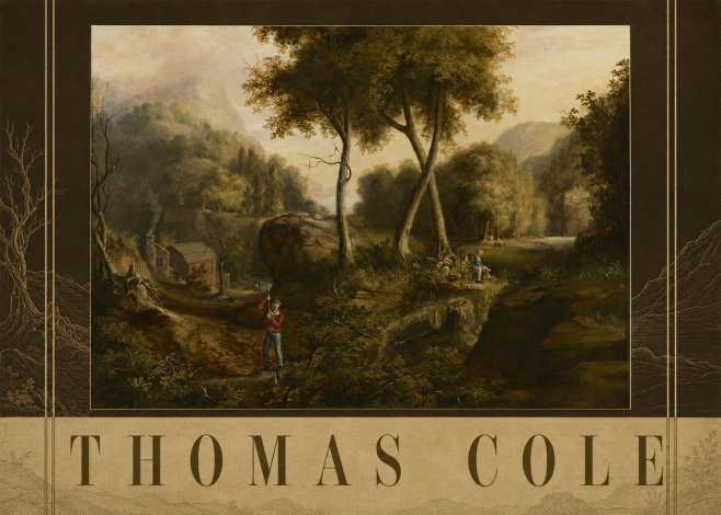 Thomas Cole The Hunter's Return I No6 - Juliste