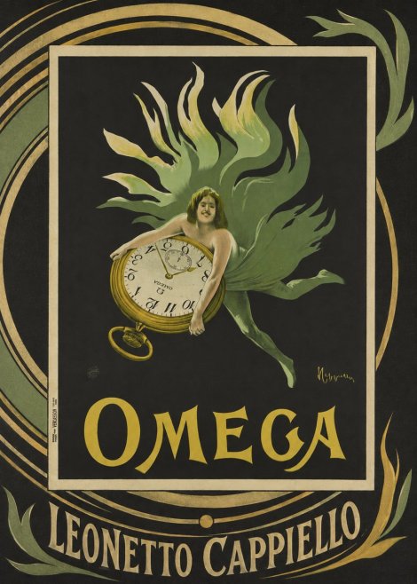 Leonetto Cappiello Omega No4 - Juliste