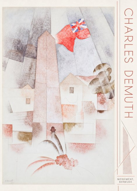 Charles Demuth Monument, Bermuda No2 - Juliste