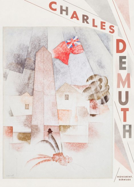 Charles Demuth Monument, Bermuda No5 - Juliste